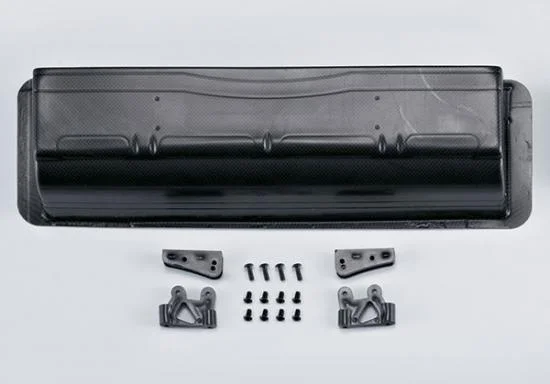 Killer Body Carbonfibre Lexan Rear Wing + Mounts For 1/7 — image 1 of 3