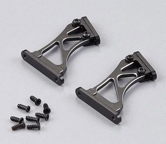 Killer Body Rear Wing Mount - High 1/7 (CNC Aluminium) — image 1 of 3