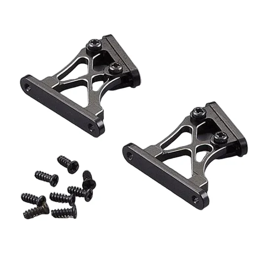 Killer Body Rear Wing Mount - Low 1/7 (CNC Aluminium) — image 1 of 5