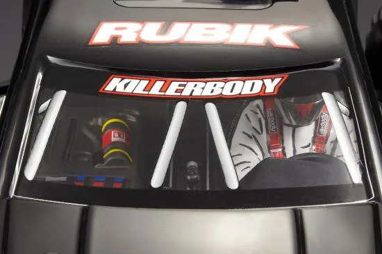 Killer Body Clear Cockpit Set 1:10 Truck — image 7 of 8