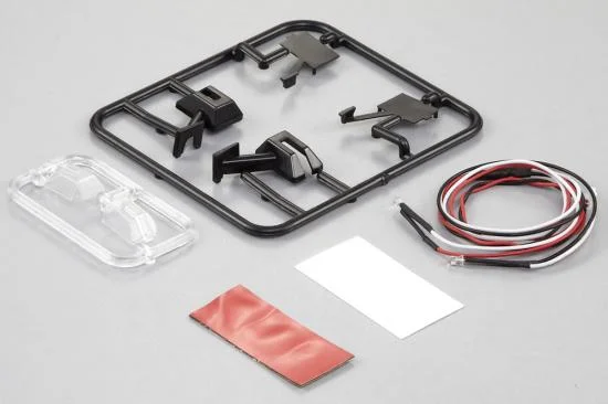 Killer Body Wing Mirror Type E W/LED Unit Set 1:10 Truck &mdash; image 2 of 5