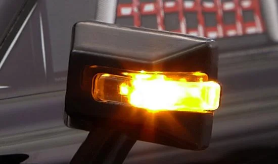 Killer Body Wing Mirror Type E W/LED Unit Set 1:10 Truck &mdash; image 4 of 5