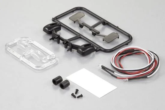 Killer Body Wing Mirror Type E W/LED Unit Set 1:10 Truck &mdash; image 2 of 4