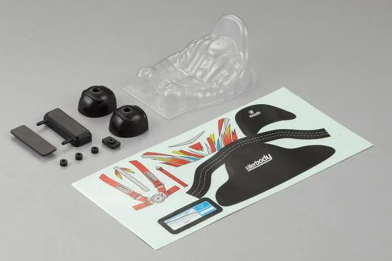 Killer Body Driver Figure W/Helmet + Seat 1:10 Scale &mdash; image 2 of 3