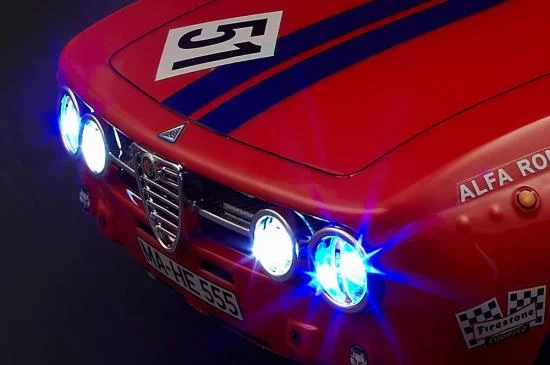 Killer Body Alfa Romeo 2000 Gtam 190mm Finished Body Red — image 4 of 7