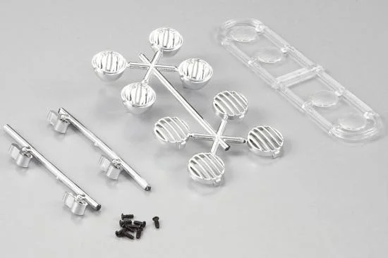 Killer Body Chrome Light Set For Roof Rack Type A &mdash; image 2 of 4