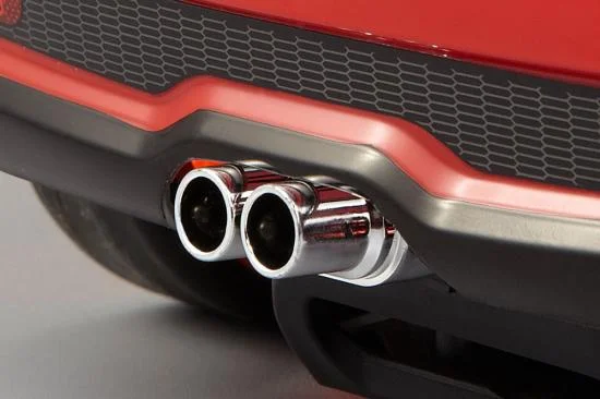Killer Body Chrome Double Exhaust Pipe W/O LED — image 4 of 5