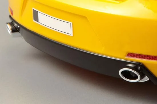 Killer Body Chrome Type A Oval Exhaust Pipe W/O LED — image 3 of 5