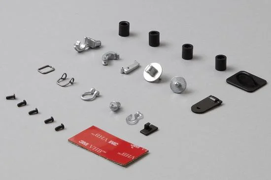Killer Body Hooks + Rings Set (Diecast Silver) 1:10 Scale — image 2 of 6