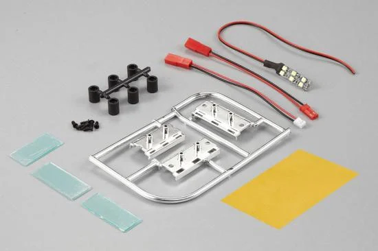 Killer Body Number Plate W/LED Unit Set 1:10 Touring Car &mdash; image 2 of 4