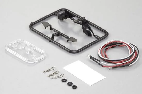 Killer Body Wing Mirror D W/LED Unit Set 1:10 Touring Ca &mdash; image 2 of 4