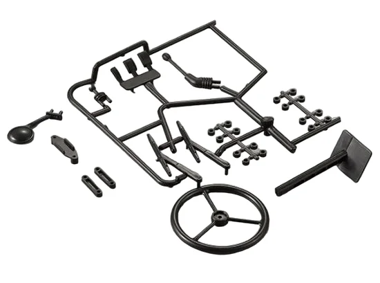 Killer Body Black Plastic Parts For Warrior Body — image 1 of 9