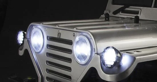 Killer Body Plastic Headlight Set For Warrior Body — image 3 of 5