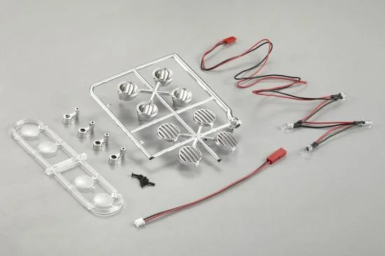 Killer Body Chrome Spot Lights W/LED Unit Set (4) &mdash; image 2 of 3