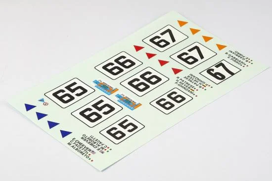 Killer Body Decal Sheet Lancia Beta Montecarlo (Num/Drivers) — image 2 of 3