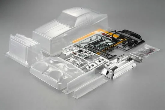 Killer Body Nissan Skyline 2000 Turbo GT-Es 195mm Clear Body — image 2 of 4