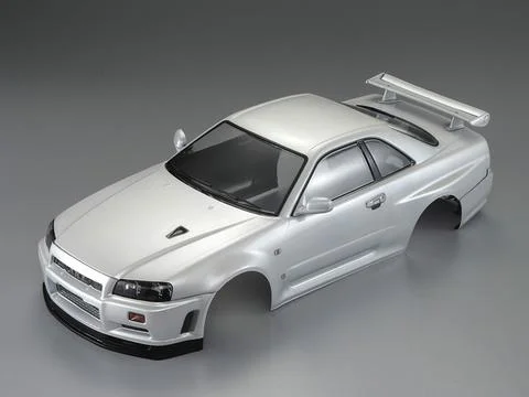 Killer Body Nissan Skyline R34 195mm Finished Body-White &mdash; image 11 of 12