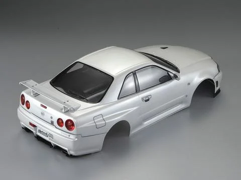 Killer Body Nissan Skyline R34 195mm Finished Body-White &mdash; image 10 of 12