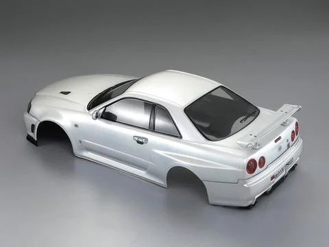 Killer Body Nissan Skyline R34 195mm Finished Body-White &mdash; image 8 of 12
