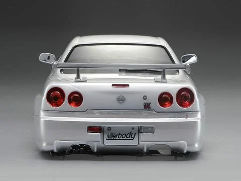 Killer Body Nissan Skyline R34 195mm Finished Body-White &mdash; image 6 of 12