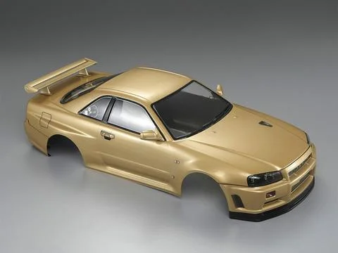Killer Body Nissan Skyline R34 195mm Finished Body-Gold — image 9 of 12