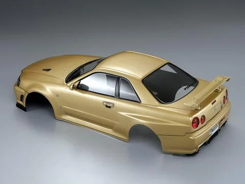 Killer Body Nissan Skyline R34 195mm Finished Body-Gold — image 8 of 12