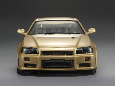 Killer Body Nissan Skyline R34 195mm Finished Body-Gold — image 7 of 12