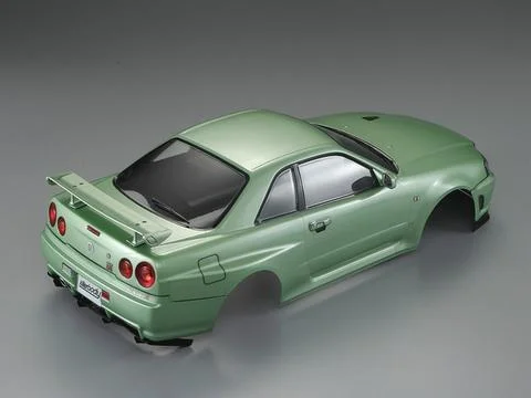 Killer Body Nissan Skyline R34 195mm Finished Body-Green — image 10 of 12