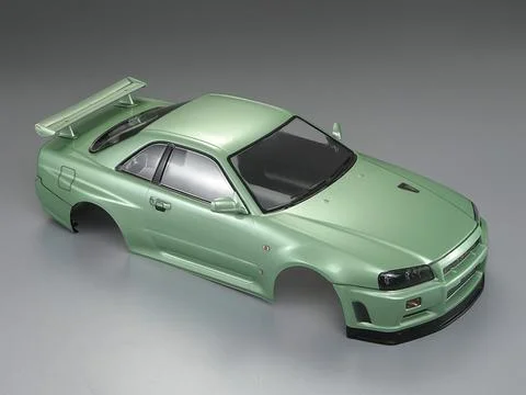 Killer Body Nissan Skyline R34 195mm Finished Body-Green — image 9 of 12