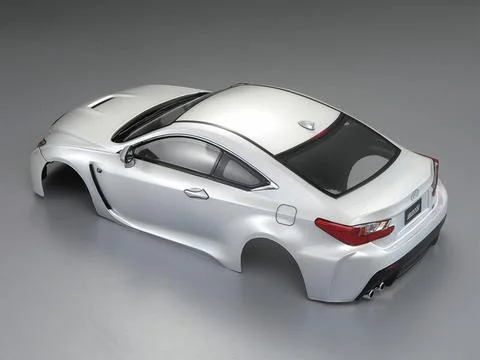 Killer Body Lexus RC F 195mm Finished Body - Pearl White — image 5 of 9