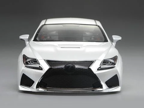Killer Body Lexus RC F 195mm Finished Body - Pearl White — image 6 of 9