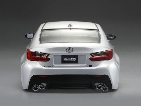 Killer Body Lexus RC F 195mm Finished Body - Pearl White — image 7 of 9