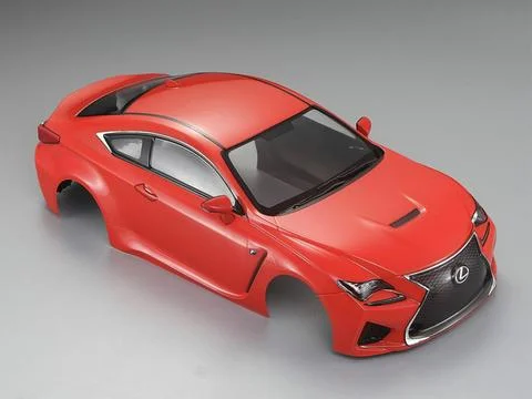 Killer Body Lexus RC F 195mm Finished Body - Orange — image 9 of 12
