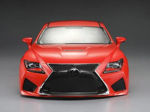 Killer Body Lexus RC F 195mm Finished Body - Orange — image 7 of 12