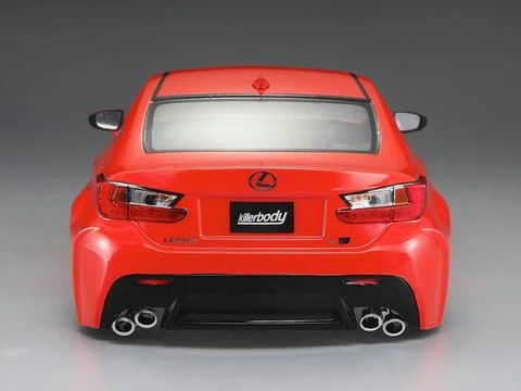 Killer Body Lexus RC F 195mm Finished Body - Orange — image 6 of 12
