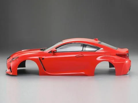 Killer Body Lexus RC F 195mm Finished Body - Orange — image 4 of 12