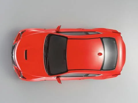Killer Body Lexus RC F 195mm Finished Body - Orange — image 3 of 12