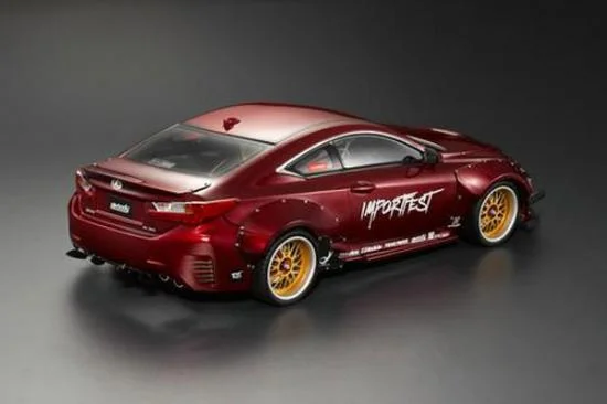 Killer Body Lexus RC F 195mm Wide Body Full Kit &mdash; image 5 of 7