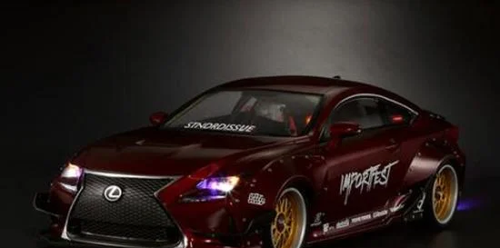 Killer Body Lexus RC F 195mm Wide Body Full Kit &mdash; image 6 of 7