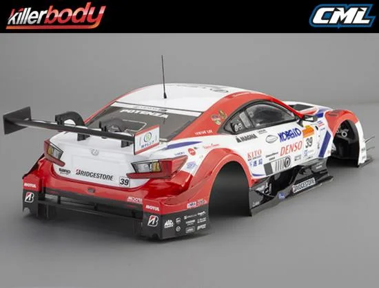 Killer Body Denso Kobelco Sard RC F Finished Bodyshell — image 7 of 9