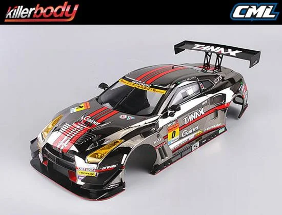 Killer Body Gainer Tanax Nissan GT-R Nismo R35 Finished 195mm Bodyshell — image 3 of 3
