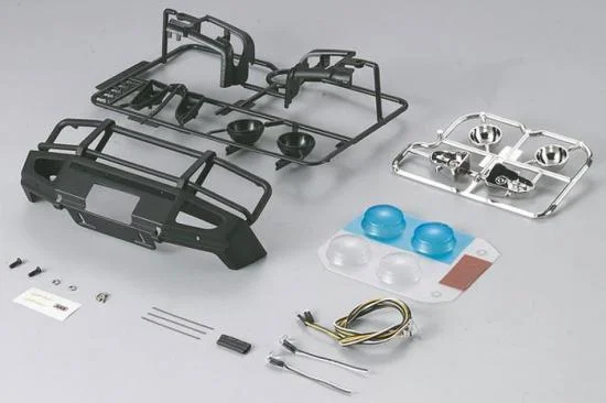 Killer Body 1:10 Alloy Bumper With LED Upgrade Sets Matt/Black — image 2 of 6