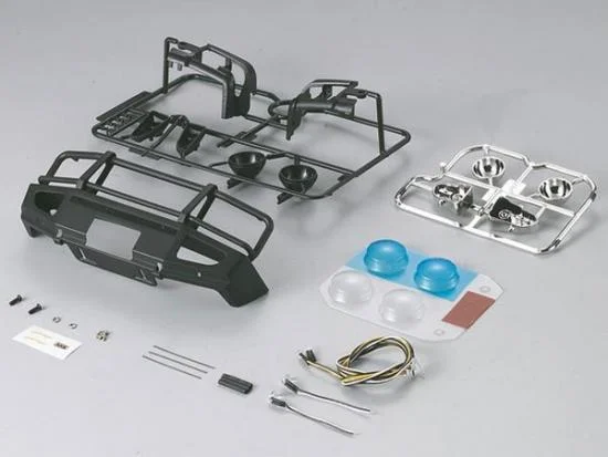 Killer Body 1:10 Alloy Bumper With LED Upgrade Sets Matt/Black — image 1 of 6