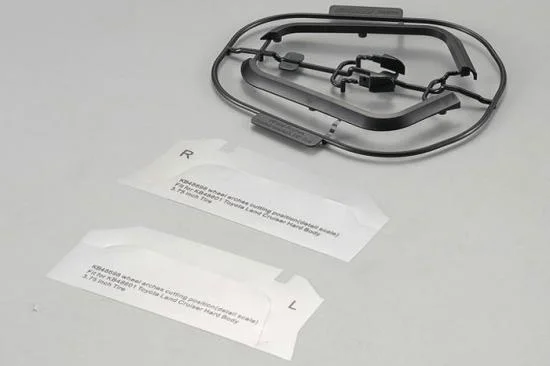 Killer Body Front Wheel Arches Scale (3.75 Tyre) For Kb48601 &mdash; image 2 of 4