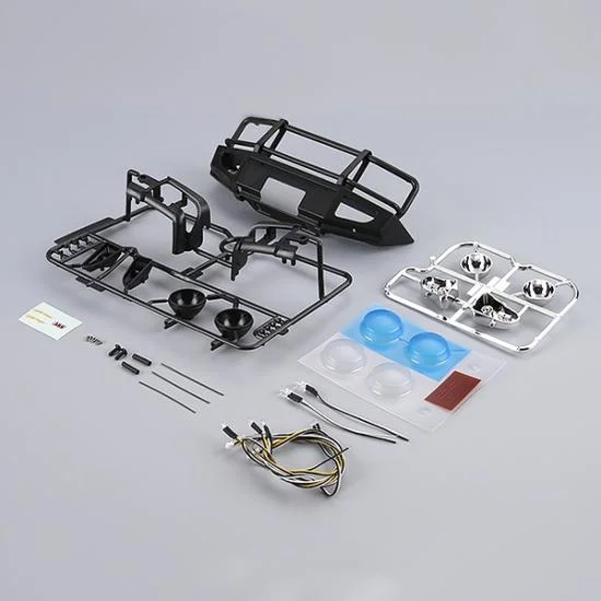 Killer Body 1:10 Alloy Bumper With LED Upgrade Sets Matt Black — image 1 of 4