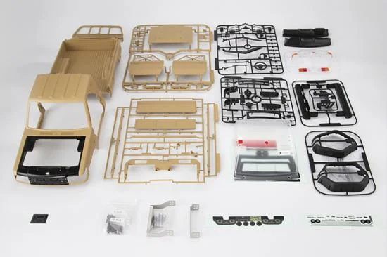 Killer Body Matte Desert Toyota Land Cruiser 70 Hard Body Kit (Fits TRX-4) - 323mm Wheelbase — image 2 of 7