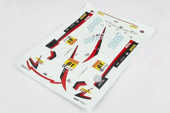 Killer Body Subaru BRZ R+D Sport Decal Sheet — image 2 of 4