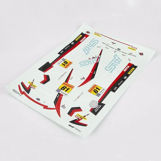 Killer Body Subaru BRZ R+D Sport Decal Sheet — image 1 of 4