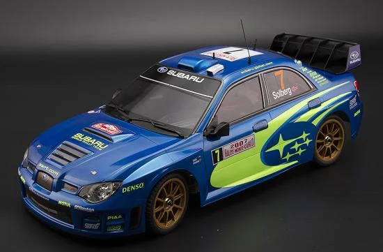 Killer Body Subaru IMPREZA WRC 2007 Pre Painted Blue Body Kit — image 6 of 14