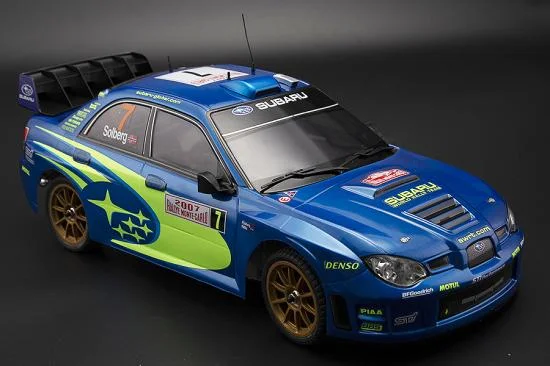 Killer Body Subaru IMPREZA WRC 2007 Pre Painted Blue Body Kit — image 5 of 14